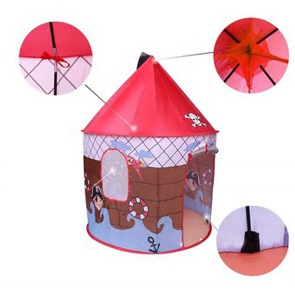 Juego infantil Carpa Castillo rojo
